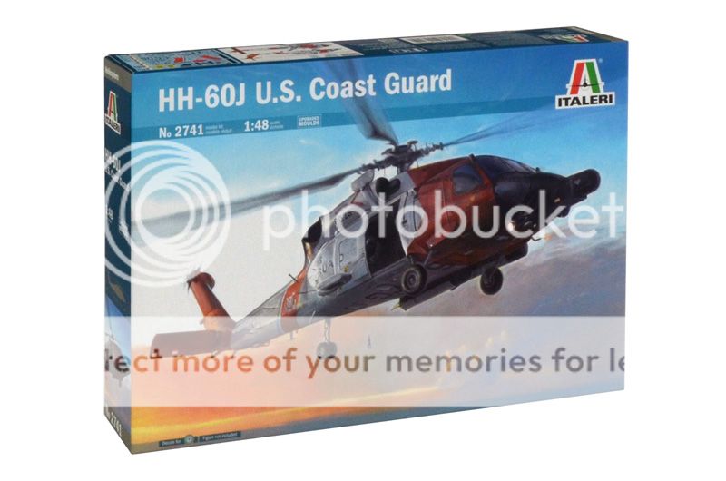 Italeri Model Kit HH60J US Coast Guard Helicopter 148 Scale
