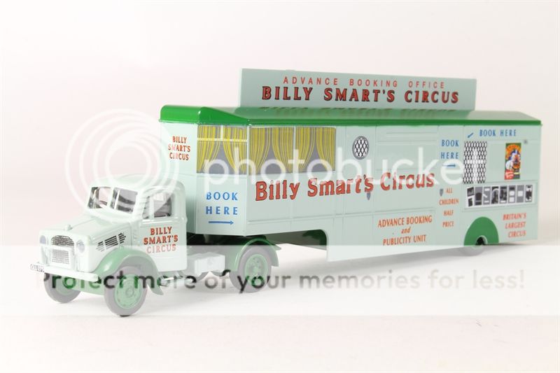 Oxford Diecast Model Billy Smart's Circus Booking Office Bedford OX