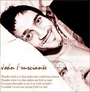 john frusciante fan page . (JOH...