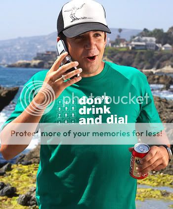 Drink and Dial T-Shirt for Men
