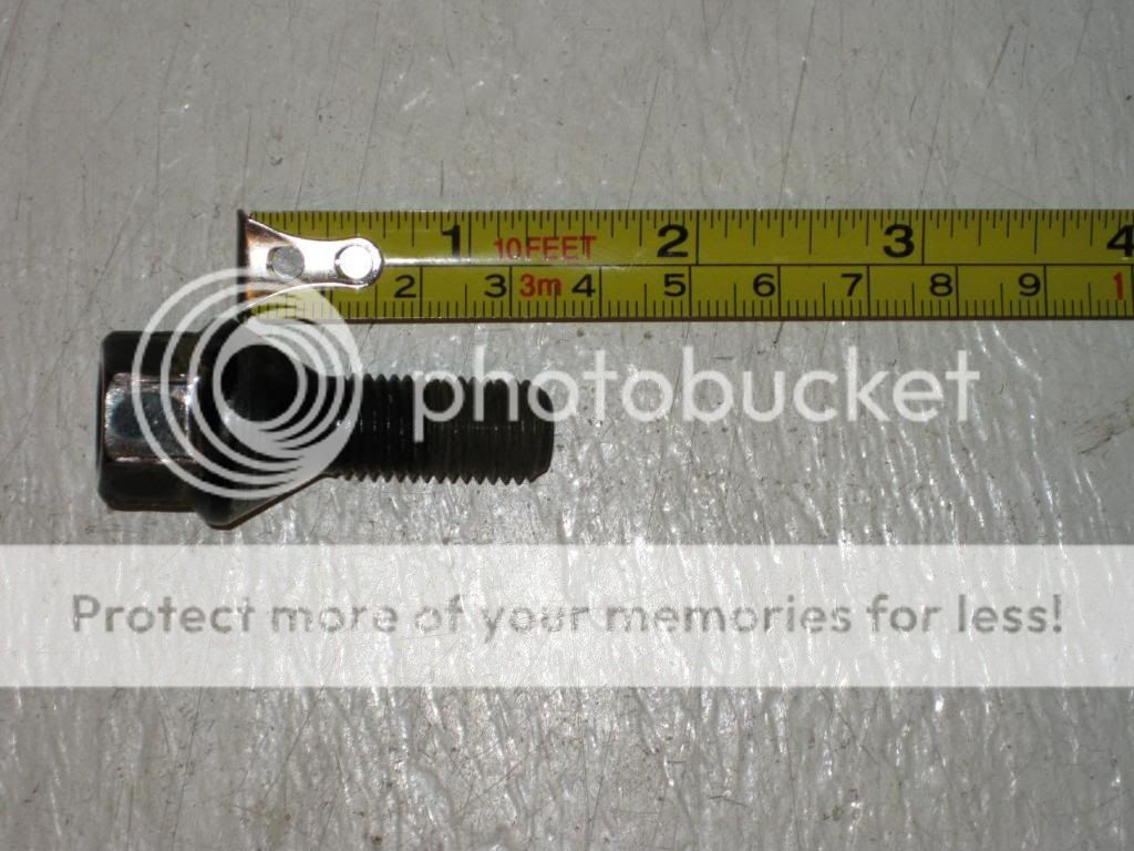 Stock wheel bolt size/length?