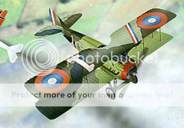 hobby craft model kit - spad xiii aces plane - 1:32 scale - hc