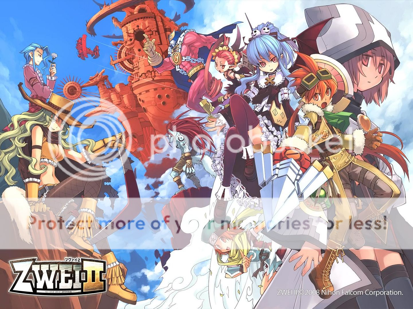 falcom 2008秋季秘密の壁纸 - 《双星物语2》 - 3dmgame论坛